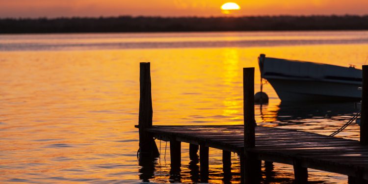 Sunset and Pier