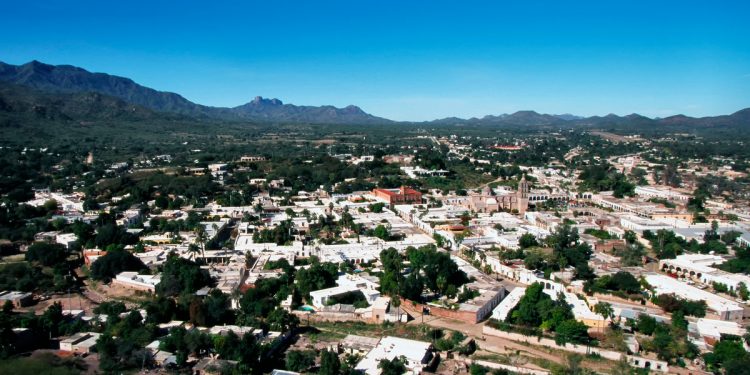 Panoramic view of Alamos, Mexico