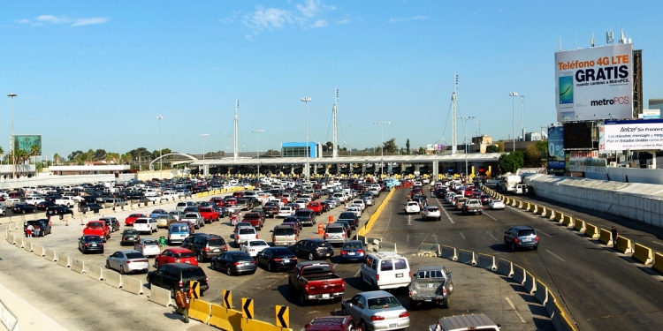 US Mexico Border Crossing