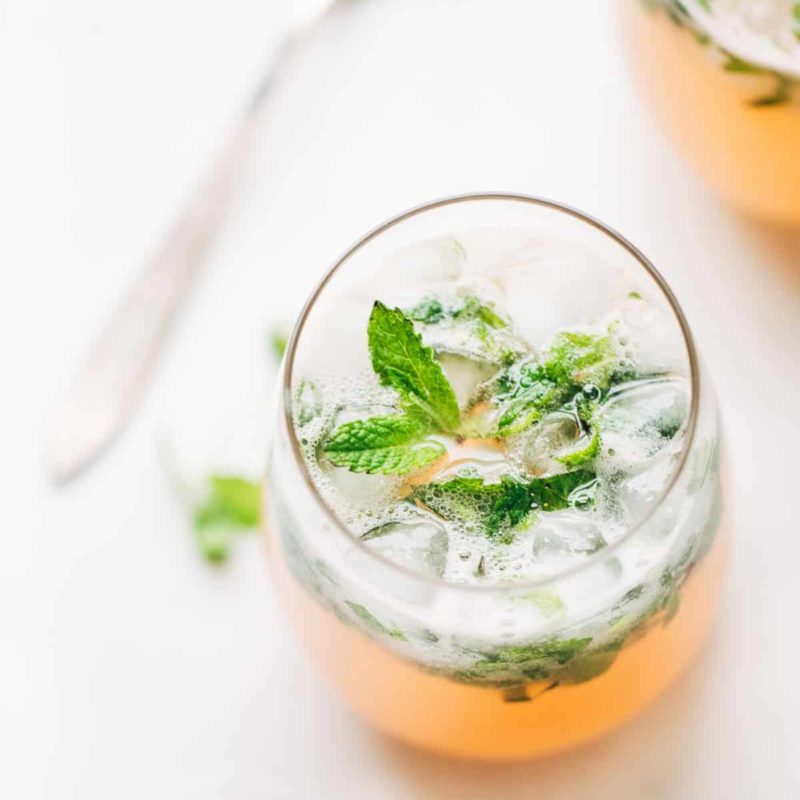 Grapefruit Mojito for Two