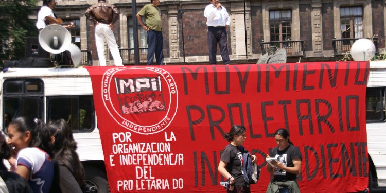 Manifestation in Mexico City