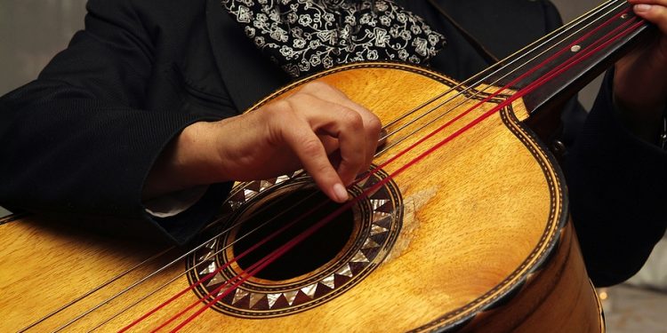 Mariachi Playing Guitar