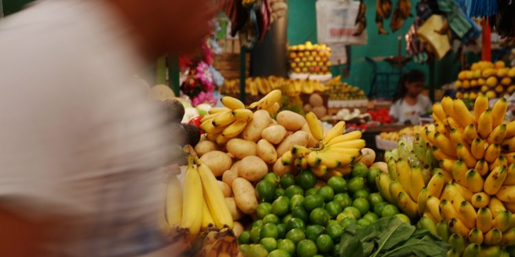 Food Market in Mexico