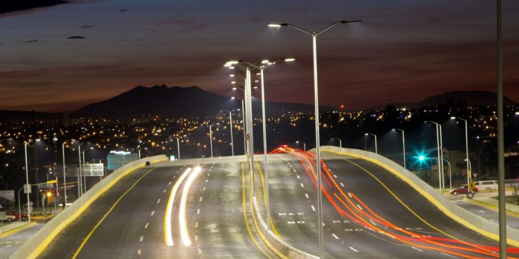 Light Traffic on a bridge