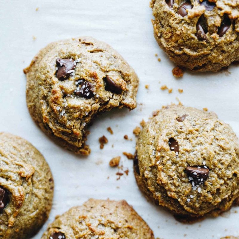 A picture of 5 Ingredient Peanut Butter Chocolate Chip Cookies