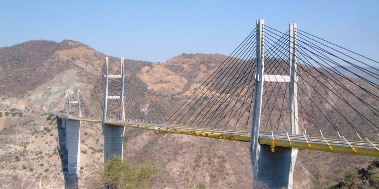 Bridge over Rio Balsas, Mexico