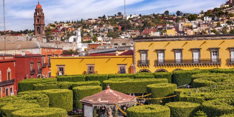 Mexico Colonial Skyline