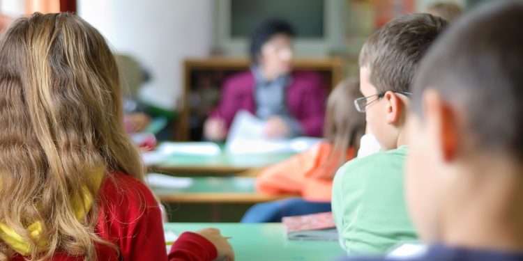 Children in School Classroom