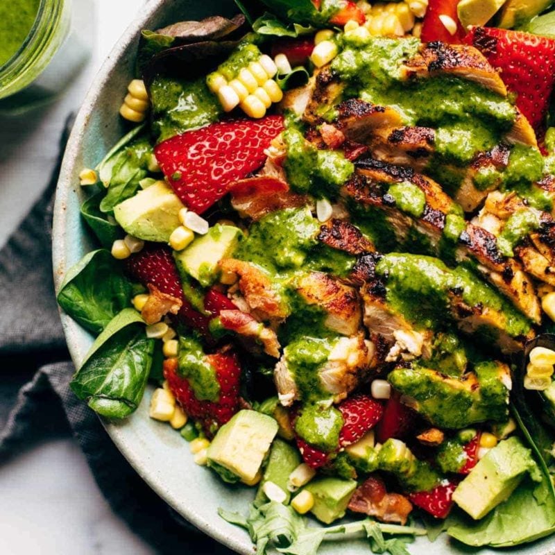 Summer Cobb Salad in a bowl.