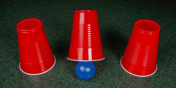 Three Cups and a Ball game