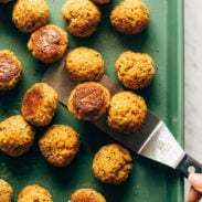 A picture of 30 Minute Vegetarian Meatballs