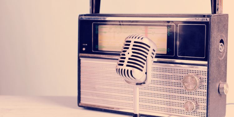 Vintage Radio on a table